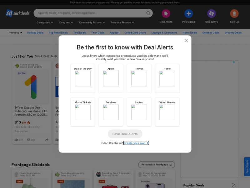 Slickdeals: The Best Deals, Coupons, Promo Codes & Discounts