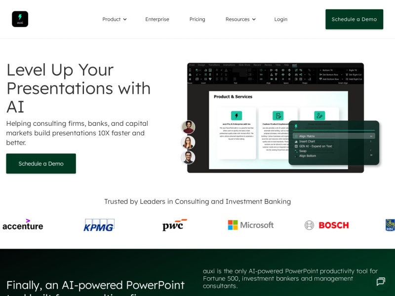 Auxi – AI for PowerPoint