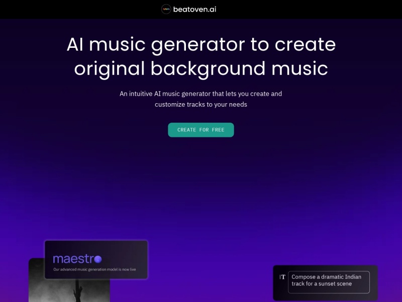 AI Music Generator| Try Beatoven’s Online AI Music Generator (Most loved) 🎶