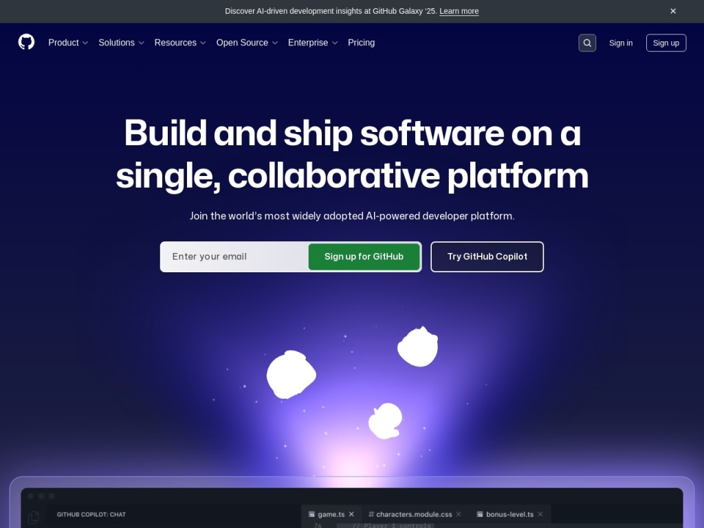 GitHub: Where the world builds software · GitHub