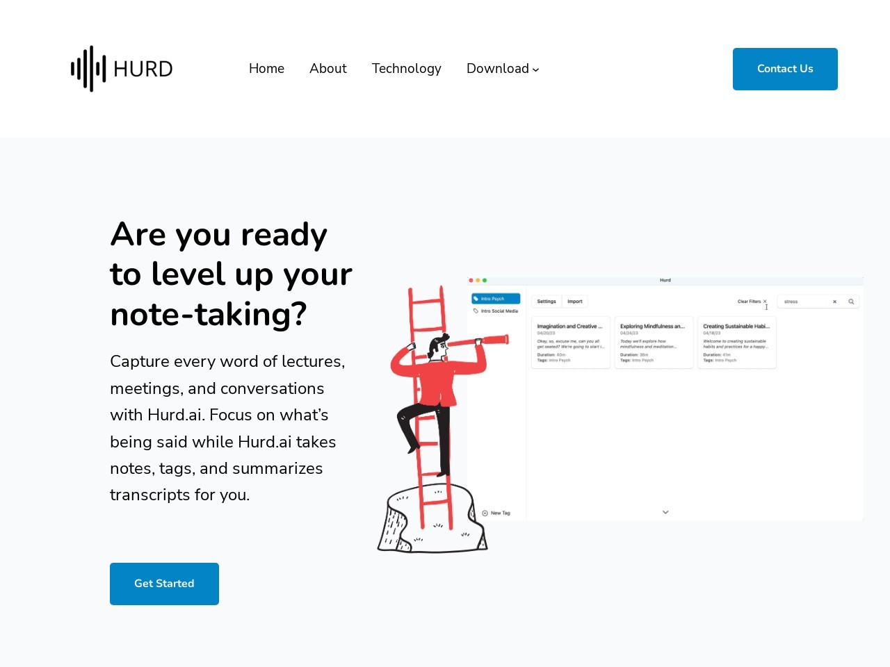 Hurd.ai Beta官网 – 智能笔记工具
