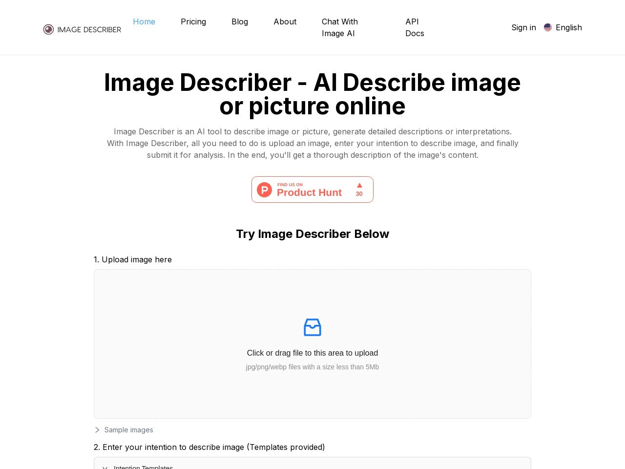 Image Describer