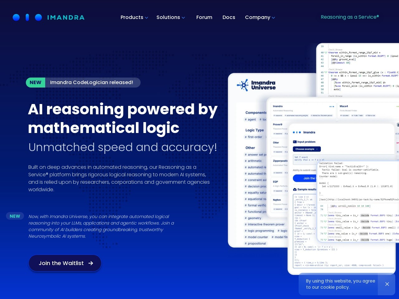 imandra.ai官网 – 赋能AI的逻辑推理平台