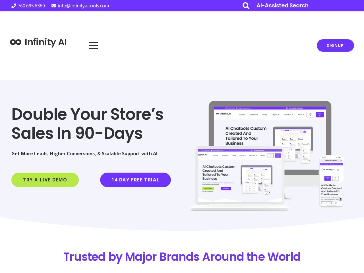 Shopifinity Engine™官网 – 为Shopify商店量身定制的AI解决方案