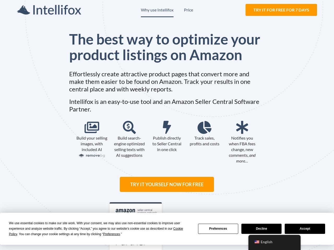 Intellifox官网 – 快速优化亚马逊产品列表