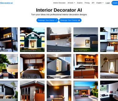 Interior Decorator AI官网 – 智能家居设计灵感生成平台