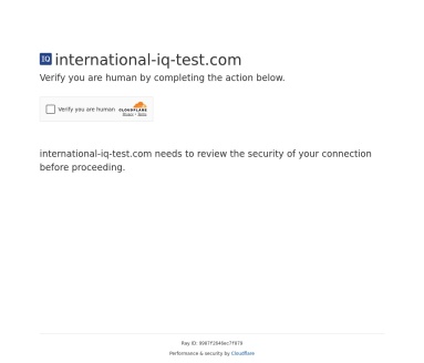 国际智商测试