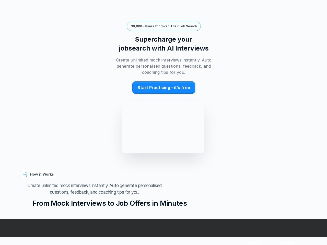 InterviewBoss官网 – 提升面试信心的工具