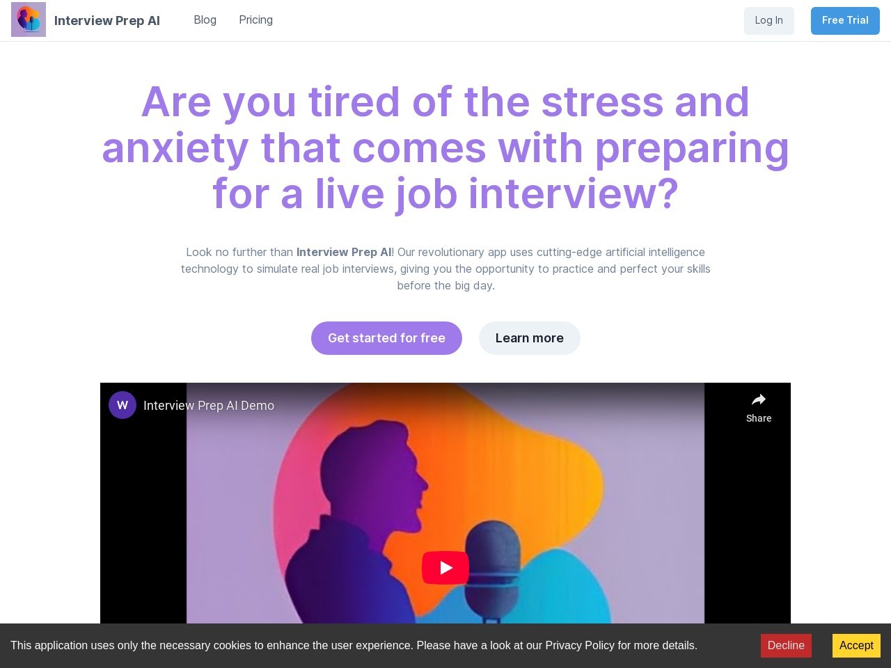 Interview Prep AI官网 – 智能面试训练助手