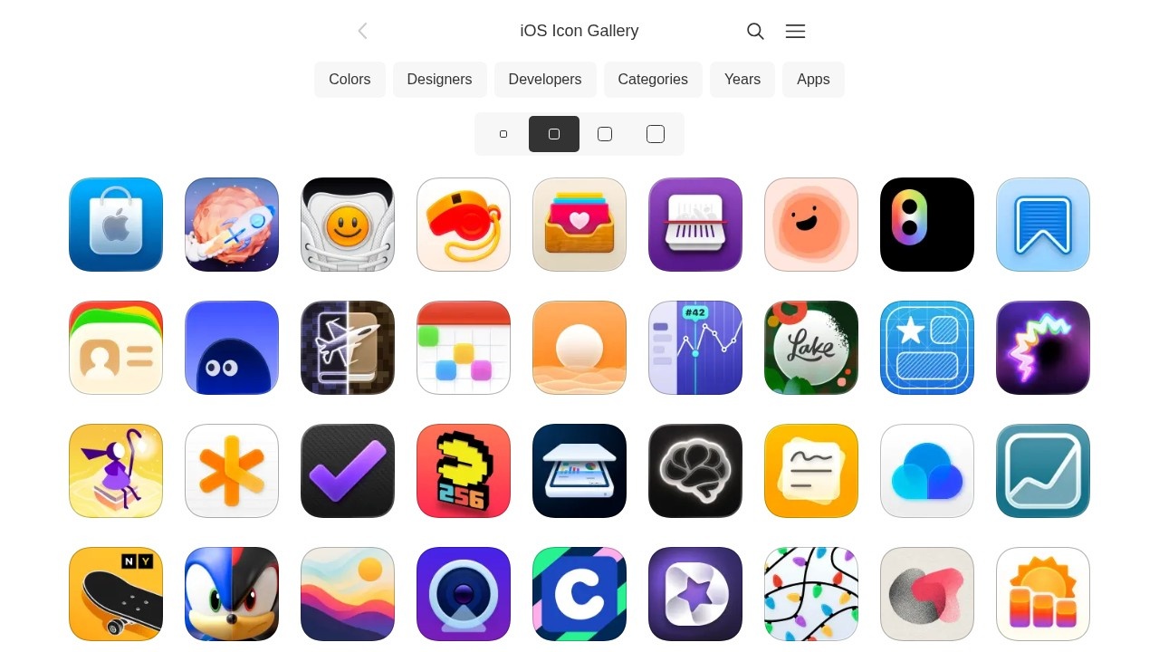 iOS Icon Gallery