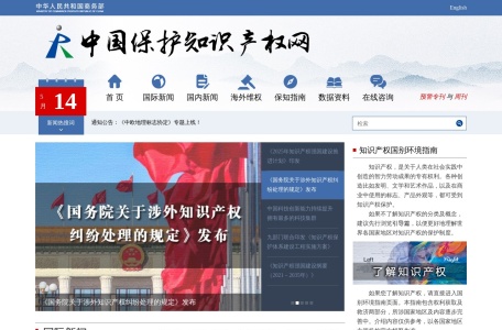 中国保护知识产权网