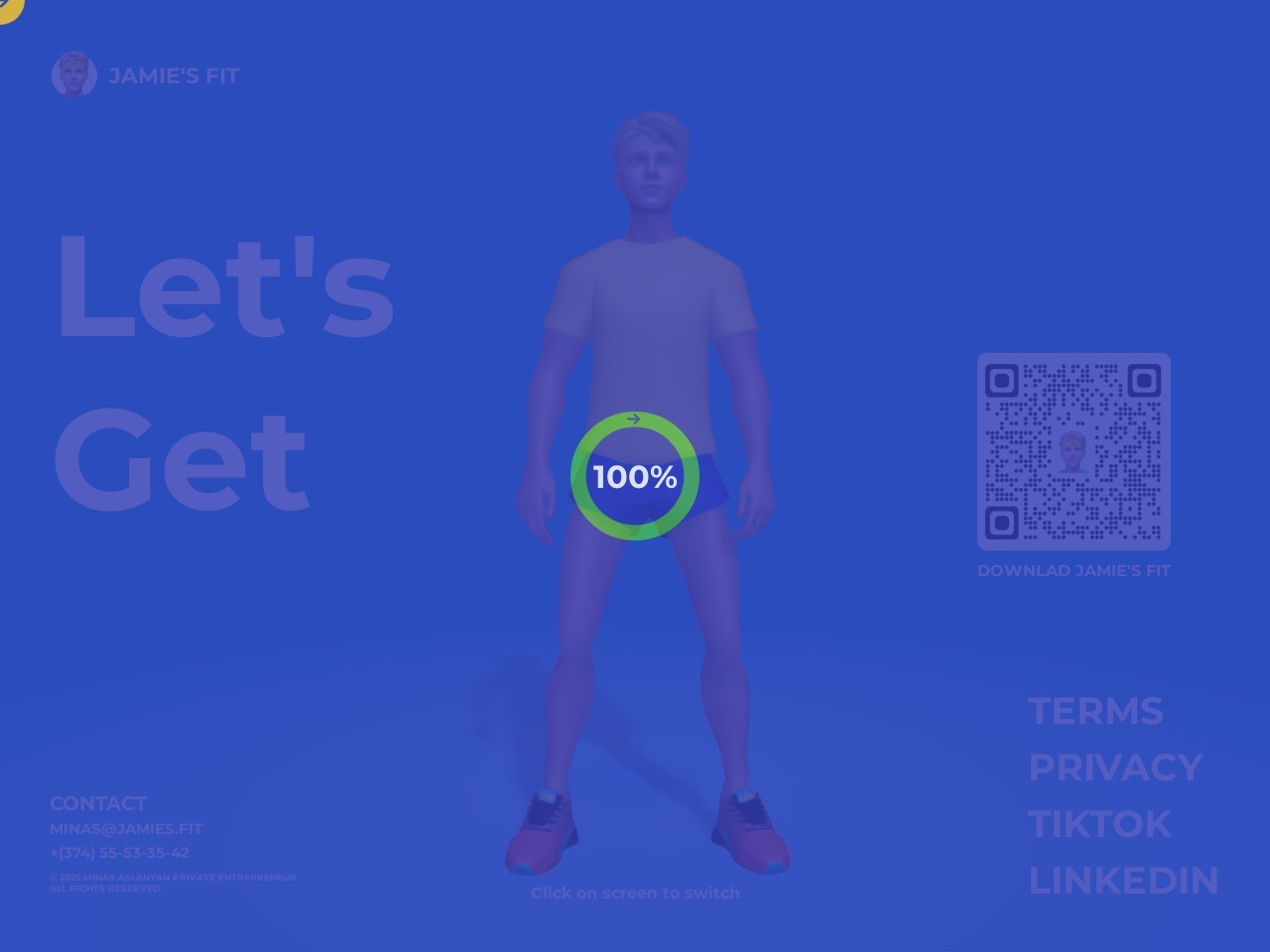Jamie’s Fit官网 – 下一代个性化健身应用