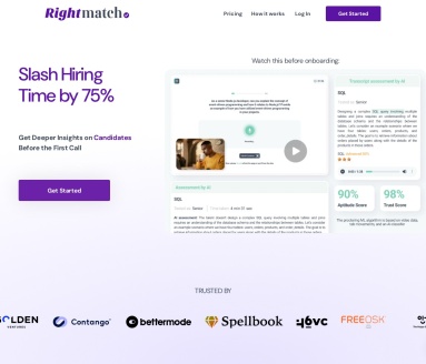 RightMatch Ai – Claim 30 Day Free Trial!-智能面试平台，助您精准招聘