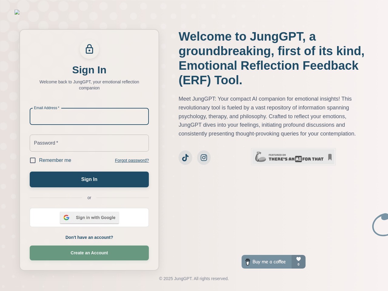 JungGPT官网 – 情感洞察的AI伴侣