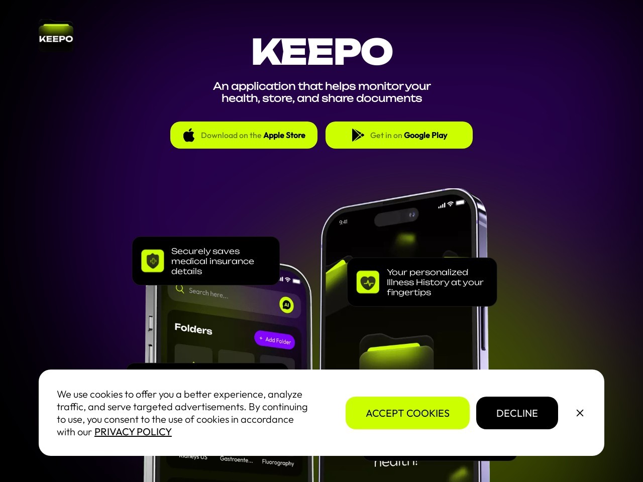 Keepo – AI health tracker & assistant-智能健康管理助手