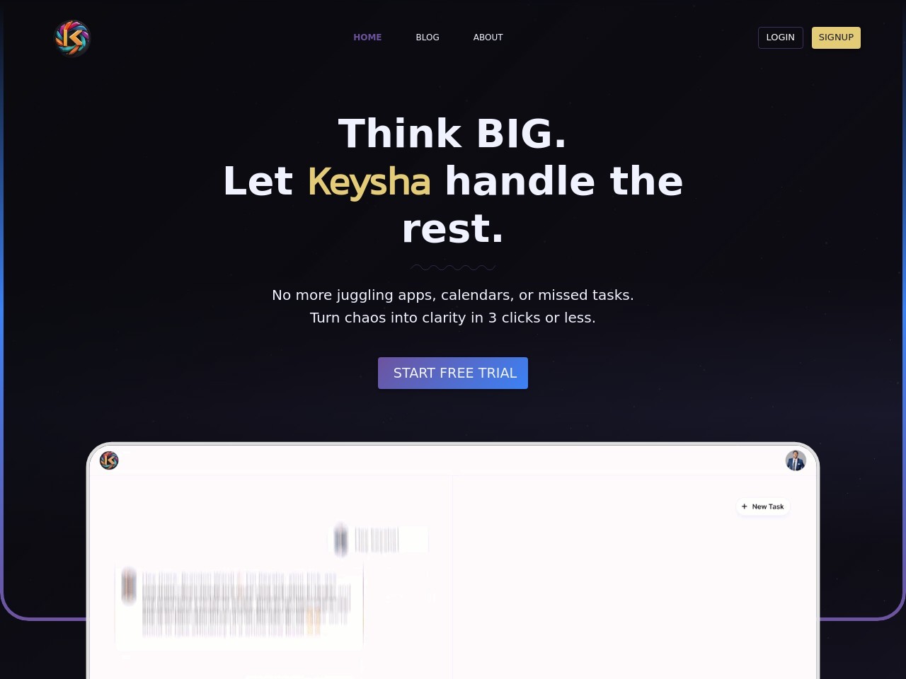 Keysha AI : Your own hyper assistant!官网 – 你的智能助手！