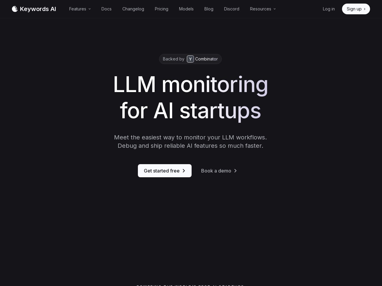 Keywords AI官网 – 高性价比的LLM API