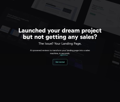 Landing.report官网 – 与着陆页对话的工具