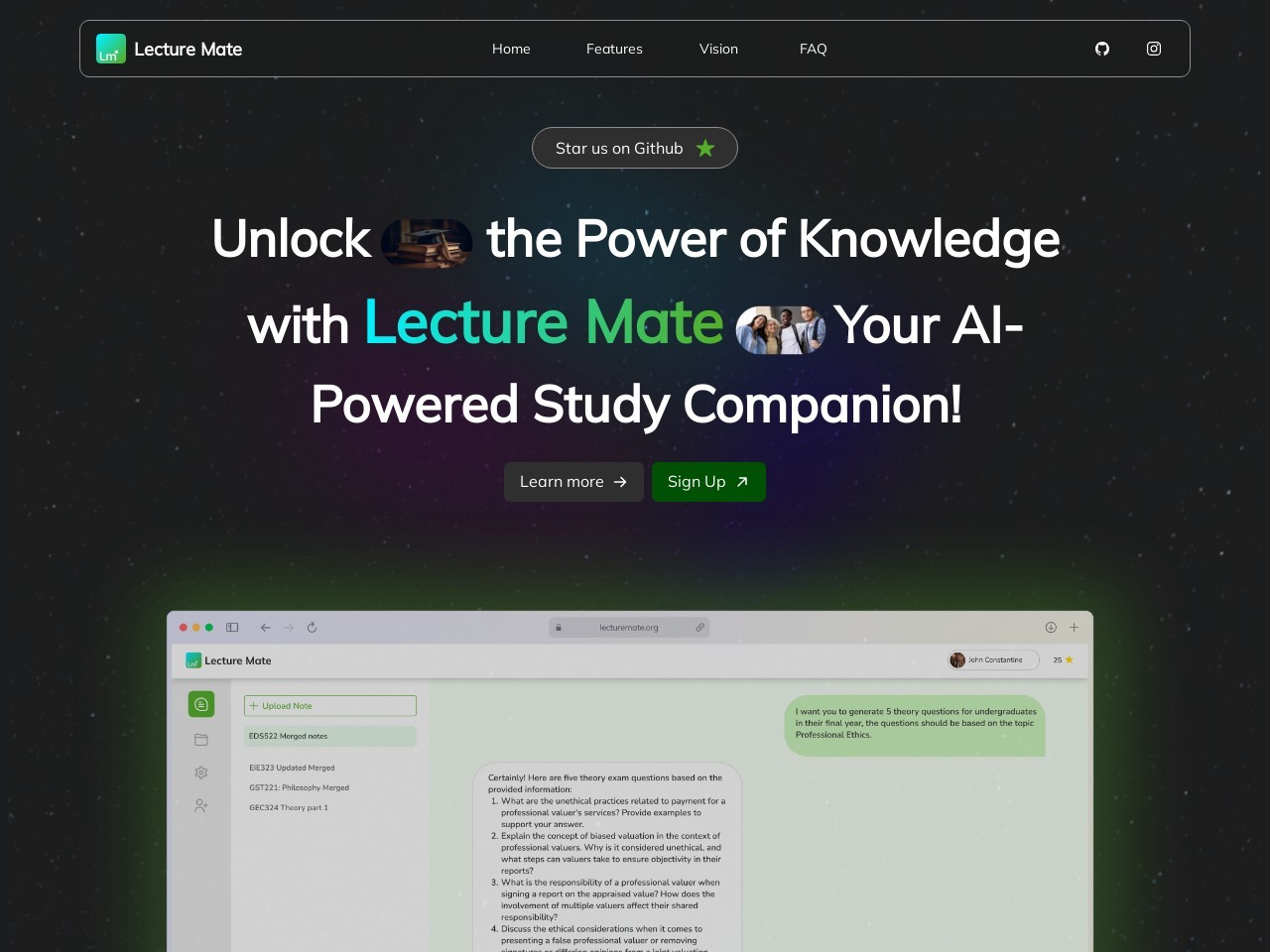 Lecture Mate官网 – 高效的考试准备工具