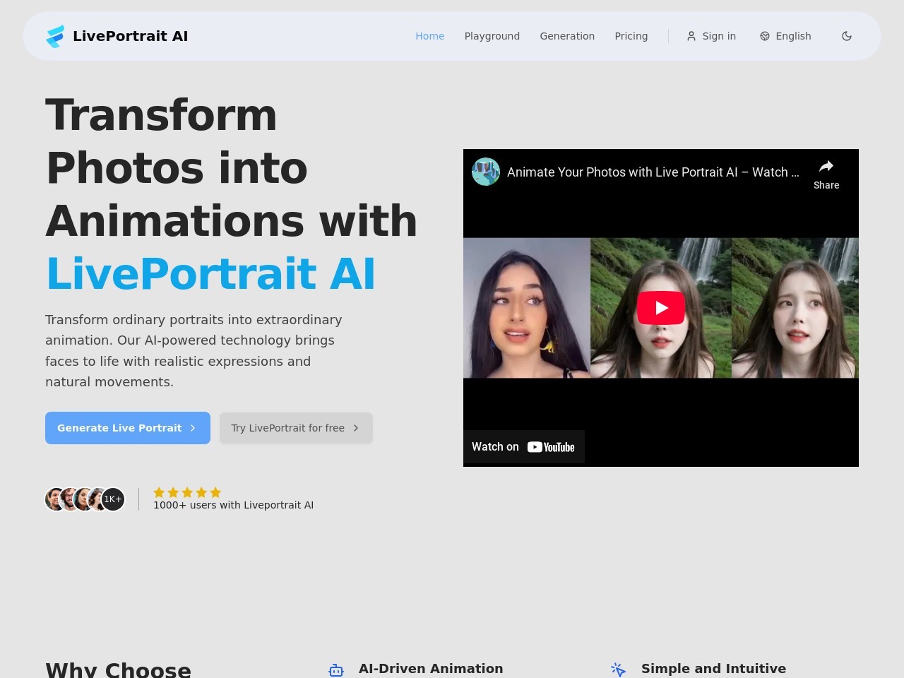 LivePortrait AI