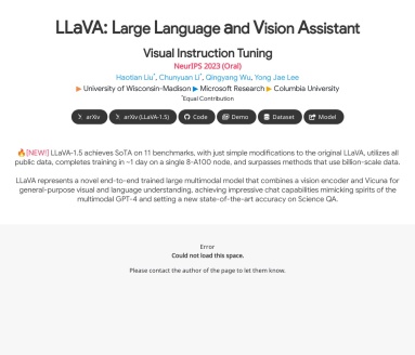 LLaVA-OneVision官网 – 多模态视觉理解模型