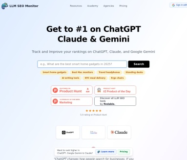 LLM SEO Monitor