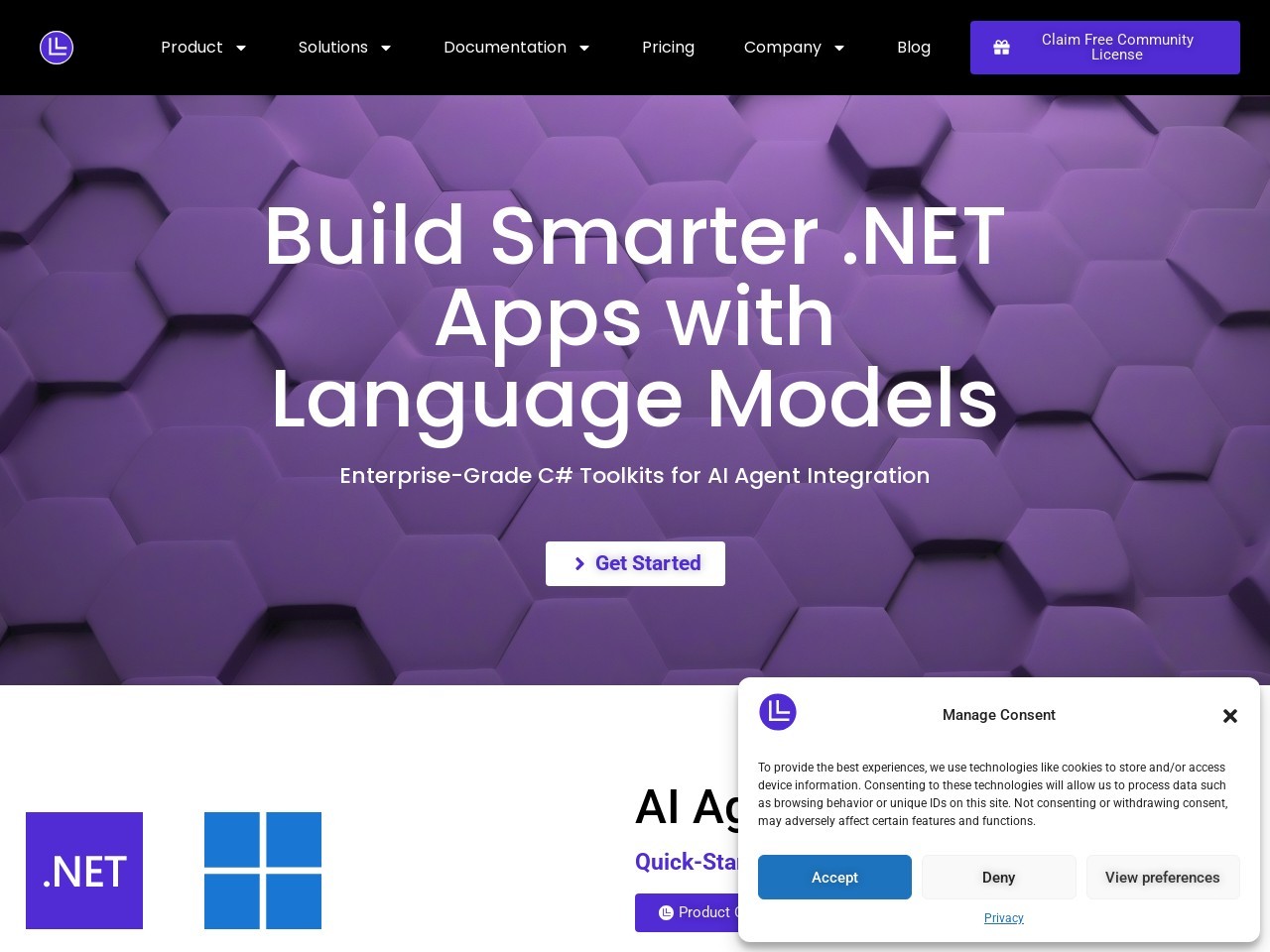 LM-Kit.NET官网 – 为.NET应用集成生成式AI能力的SDK