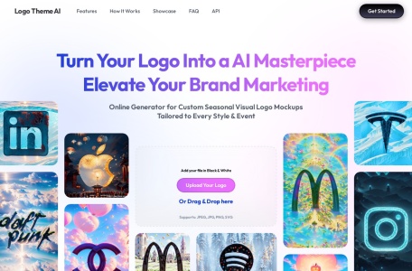 → LOGO Theme AI ✦官网 – 为每种风格与活动定制主题LOGO