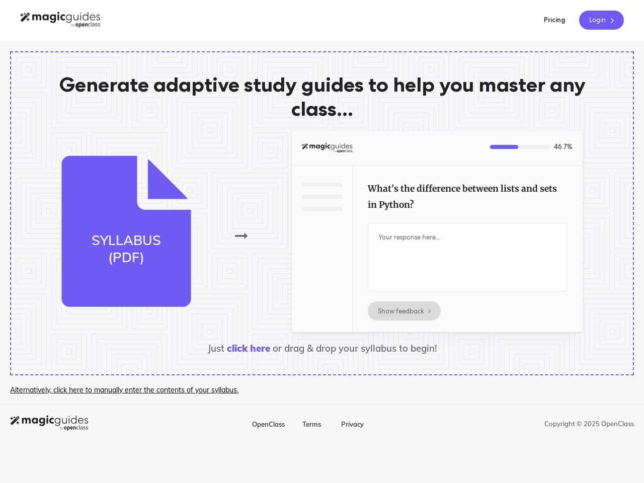MagicGuides.ai官网 – 自适应学习指南生成工具