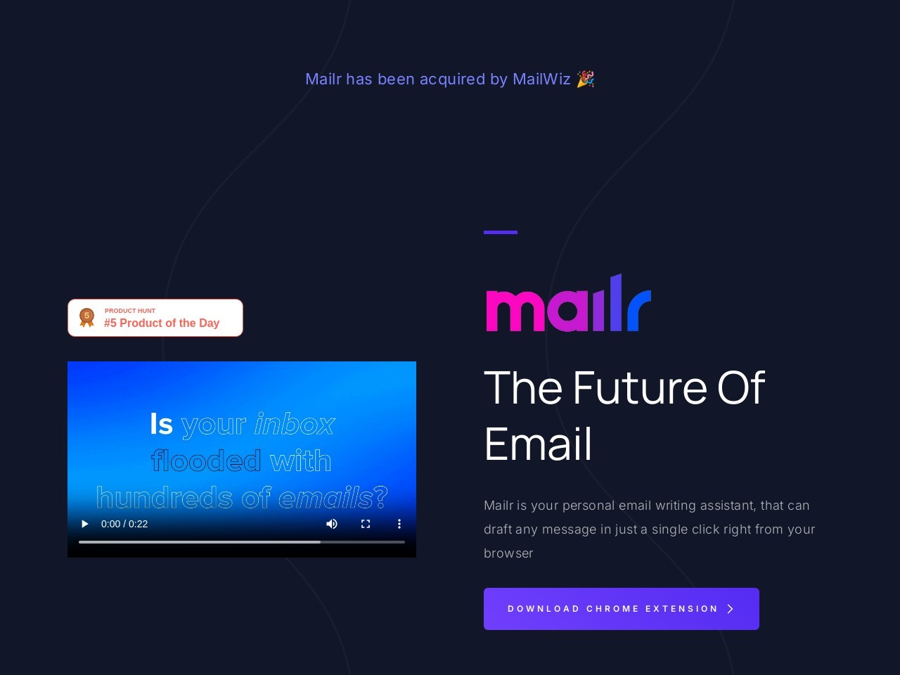 Mailr官网 – AI邮件助手，快速撰写与回复邮件