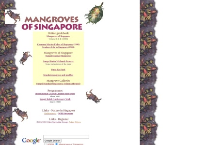Mangroves of Singapore官网