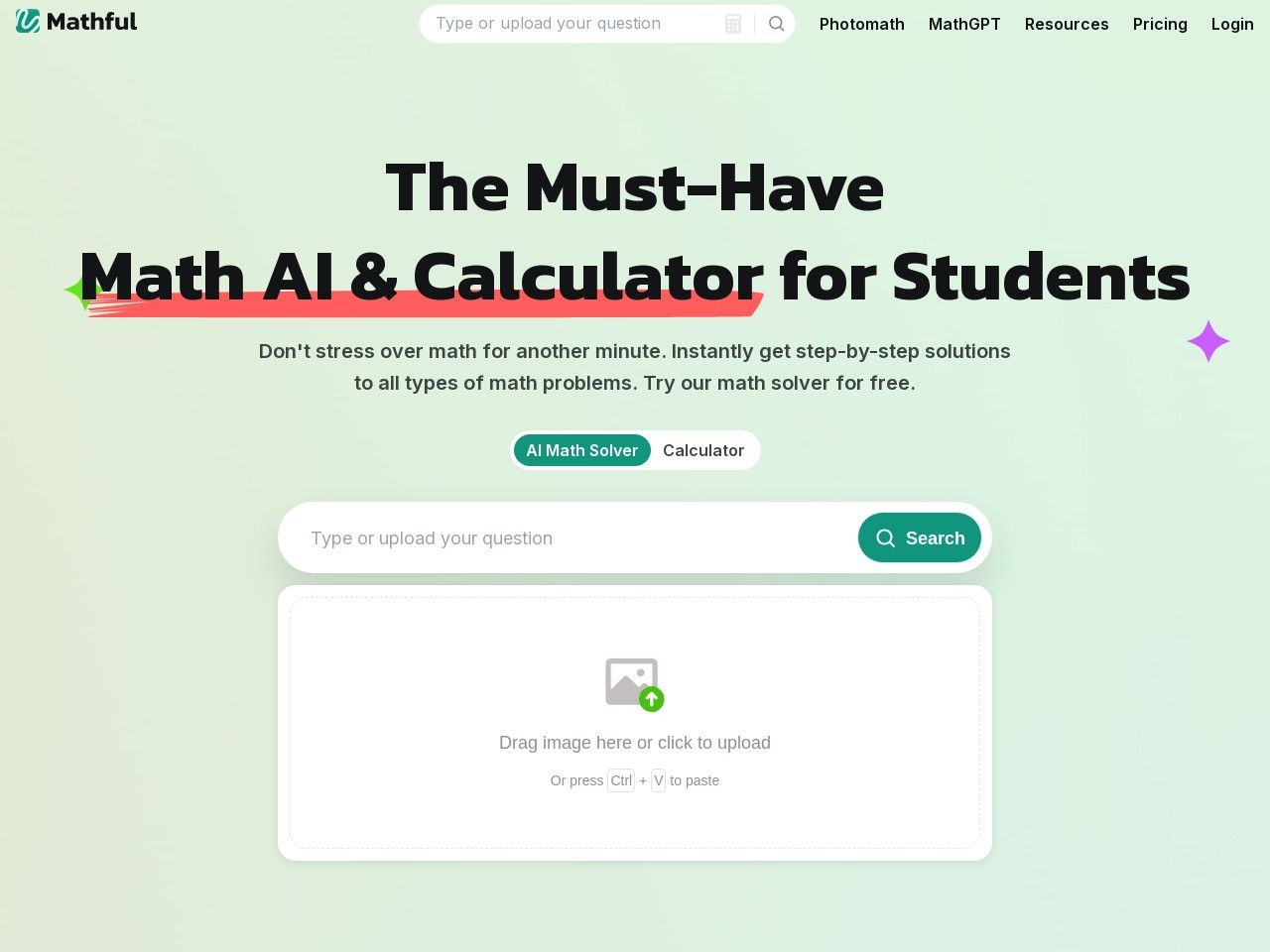 Mathful官网 – 智能数学解题助手