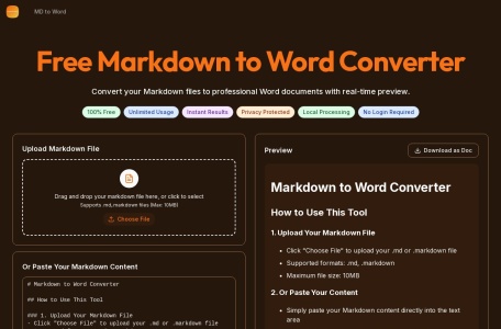 Markdown to Word