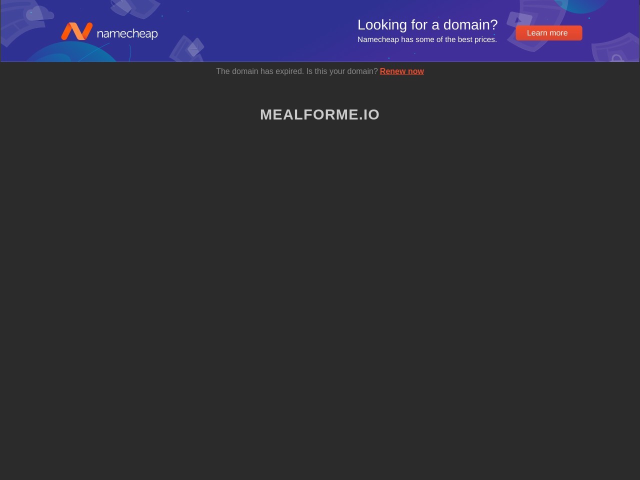 MealForMe官网 – 为您推荐美食的应用