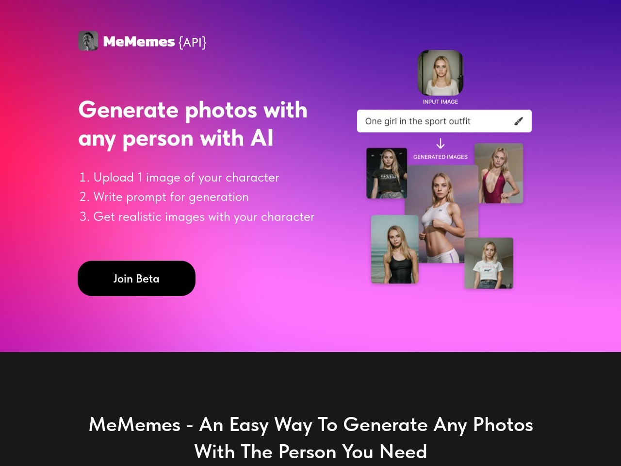 MeMemes官网 – 把自己变成搞笑表情包的AI应用