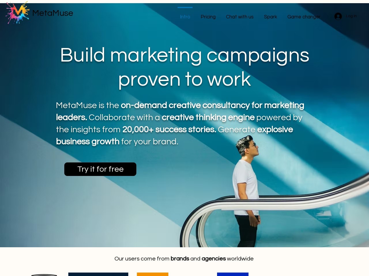 MetaMuse Marketing官网 – AI驱动的创意营销解决方案