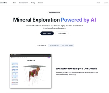 Mineflow官网 – 矿产勘探AI平台