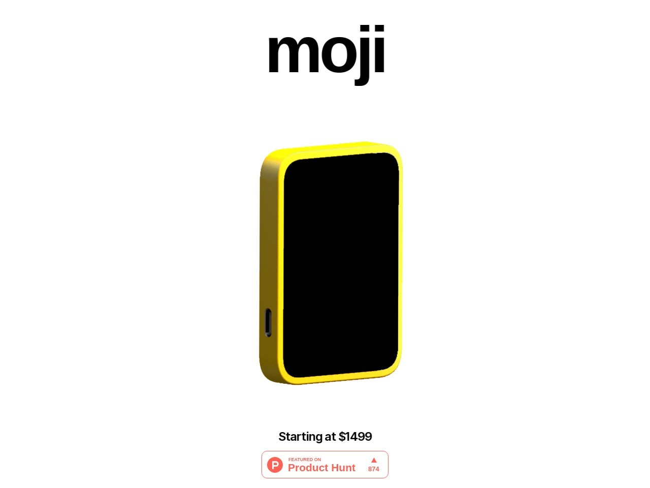 moji AI wearable官网 – 让情绪表达更轻松