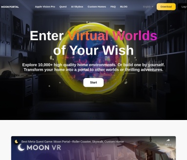 Spatial Portal by Moon Home官网 – 沉浸式空间环境创作工具