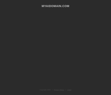 My AI Domain官网 – AI驱动的域名生成工具