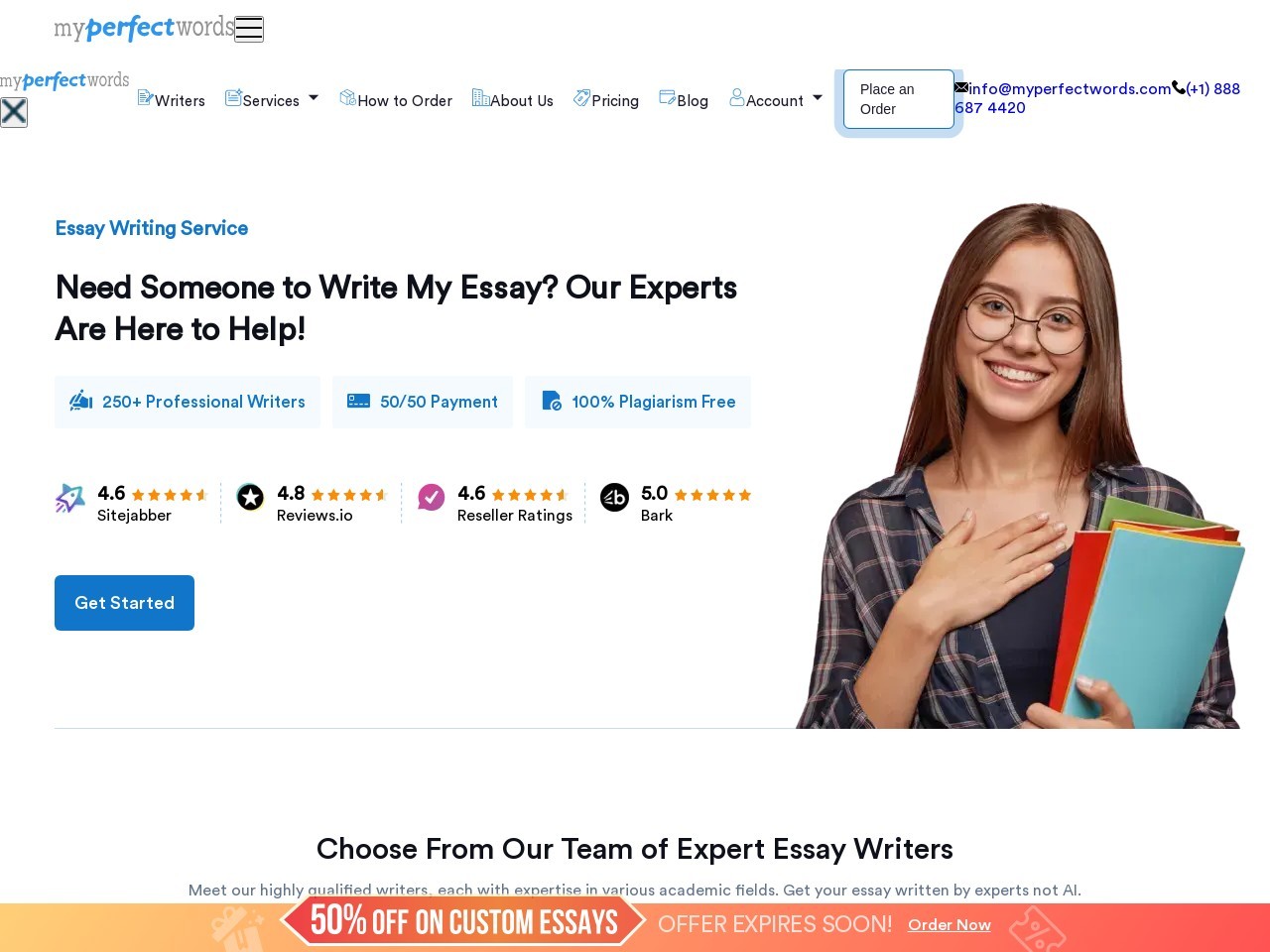 MyPerfectWords官网 – 高质量的在线论文写作服务