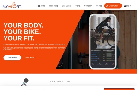MyVeloFit官网 – 全球顶尖的在线自行车调试工具