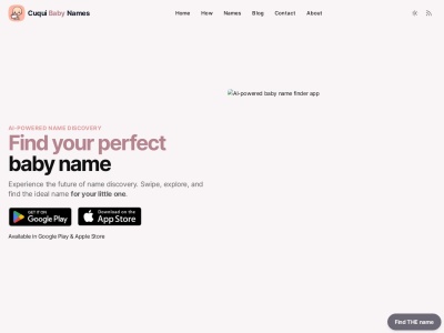 NameWith AI官网 – AI助力宝贝命名