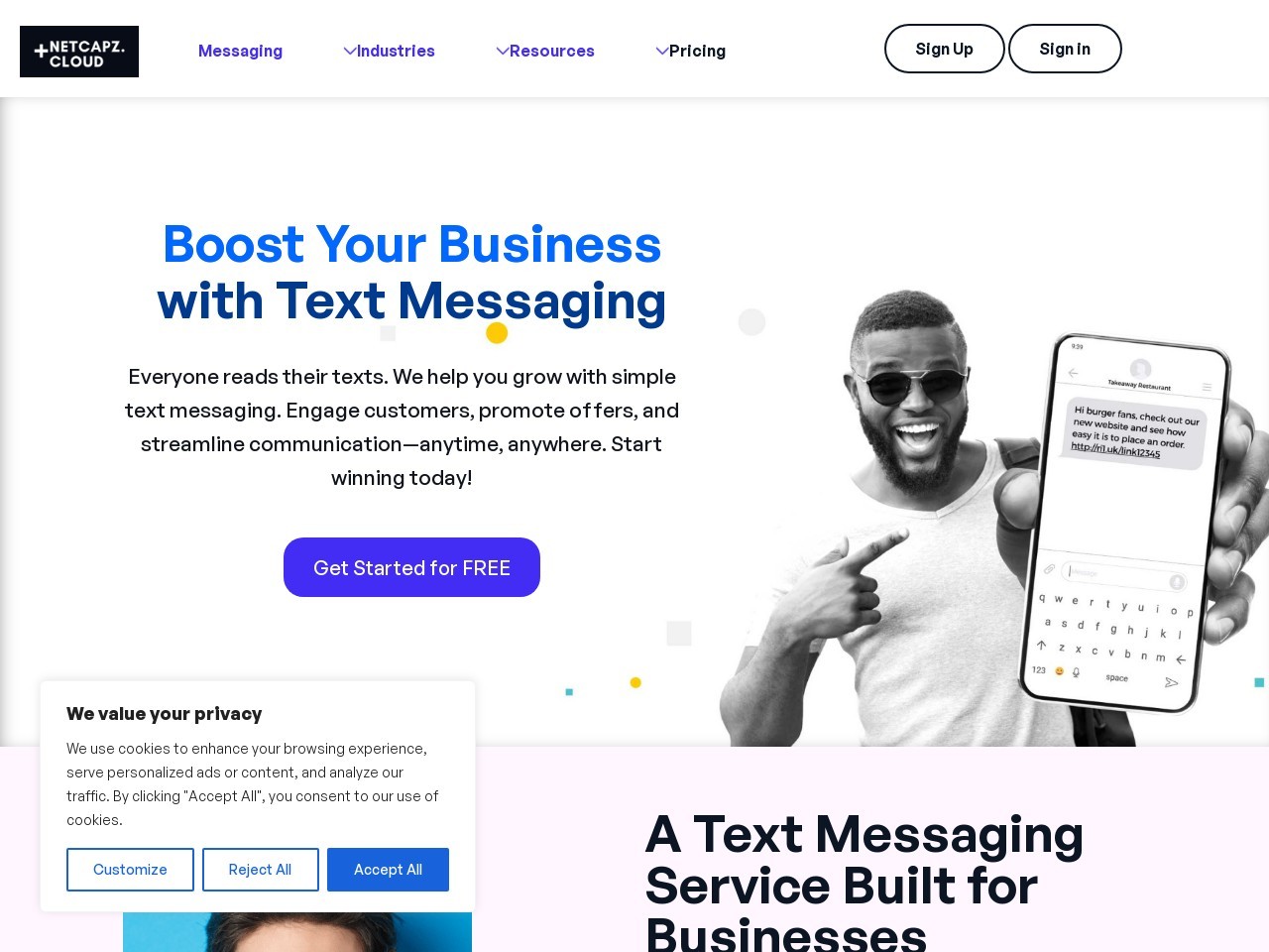 Netcapz官网 – 智能SMS和Whatsapp营销平台