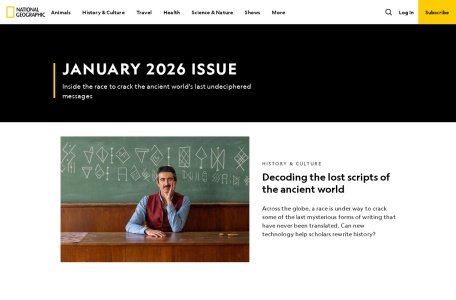 《国家地理》杂志官网