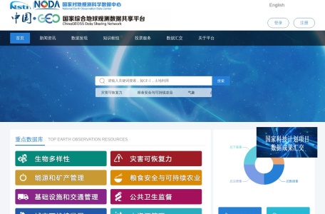 国家综合地球观测数据共享平台