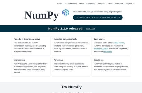 NumPy