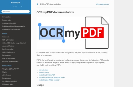 OCRmyPDF