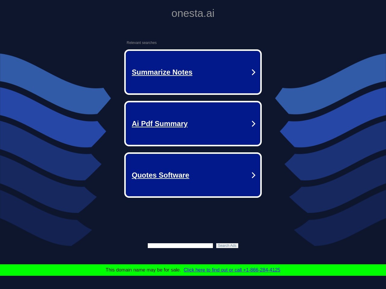 Onesta AI官网 – 一个革命性的AI销售工具