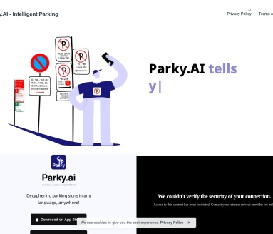 Parky.AI官网 – 智能停车助手，简化停车规则导航